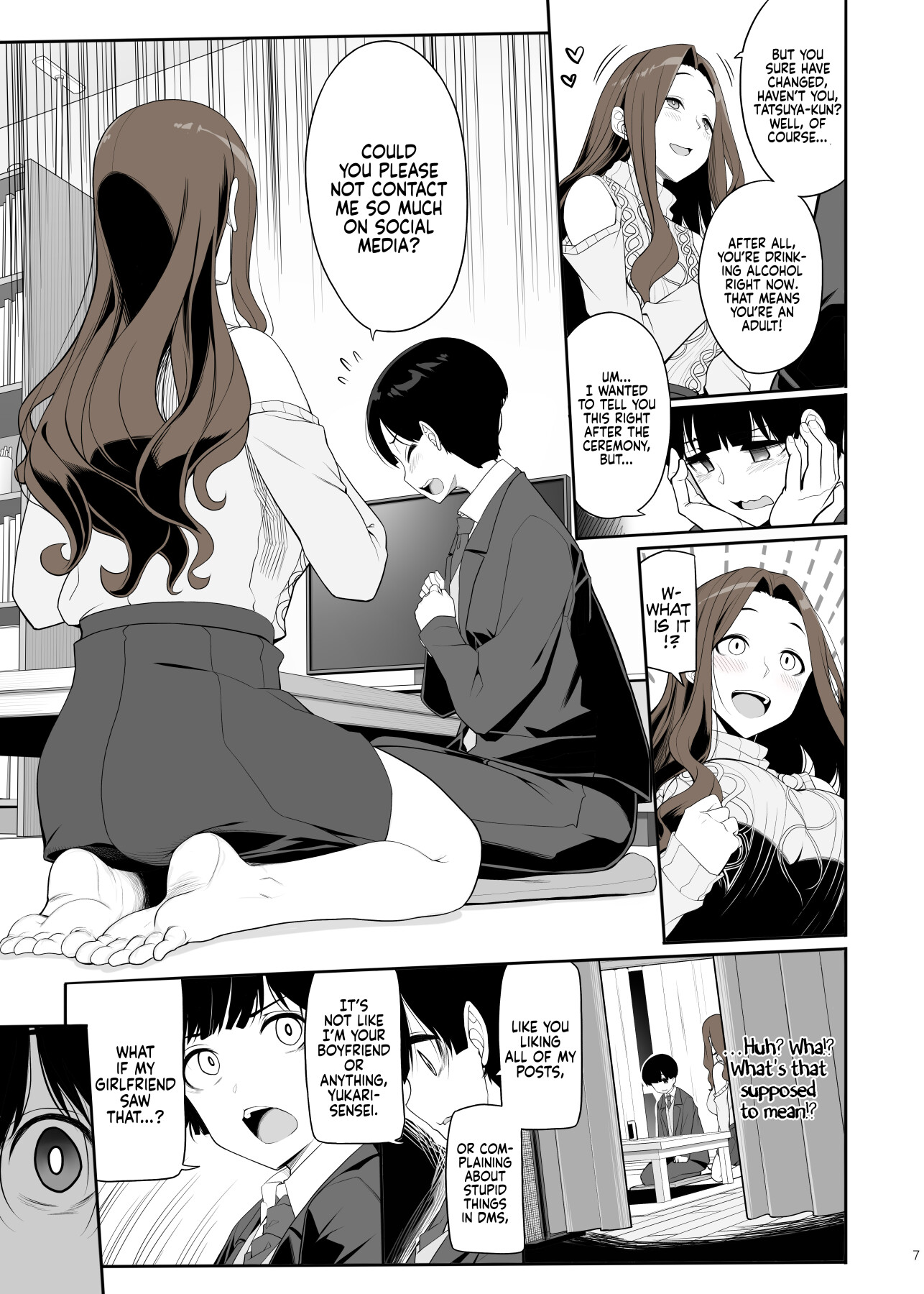 Hentai Manga Comic-After Reuniting with the Onee-san Who is Fixated on Me, I was Proposed to with Sex and Got Addicted-Read-7